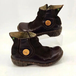 EL NATURALISTA  LEATHER BOOTIES